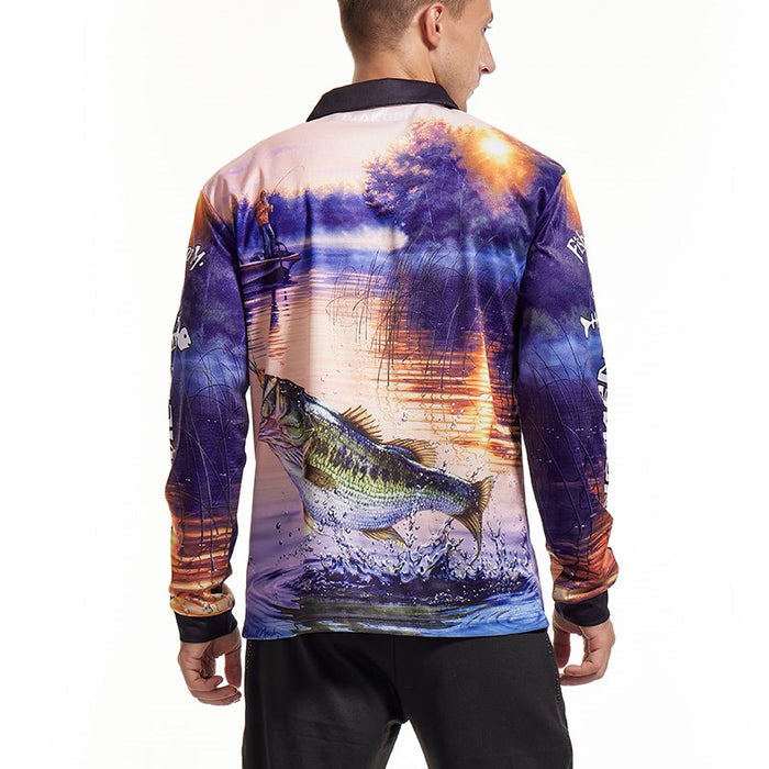 Custom Design Long Sleeve Fishing Shirts
