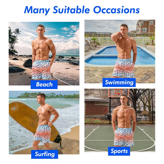 Custom Printed Swim Shorts