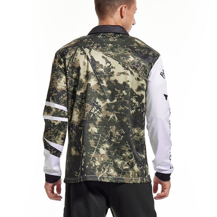 Custom Semi-Camouflage Bass Fishing Jerseys