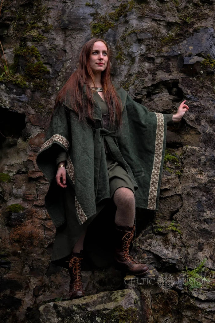 Celtic Fusion Design, Irish-designed folklore-inspired clothing created with a focus on sustainability, natural textures, and