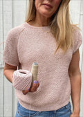 Dahlia summer t-shirt by Önling, No 21 + No 13 knitting kit Knitting kits Önling - Katrine Hannibal