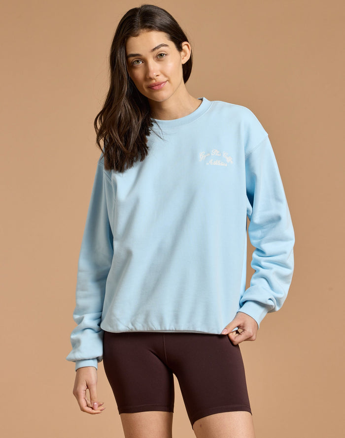 Daily Relaxed Fit Crew in Baby Blue