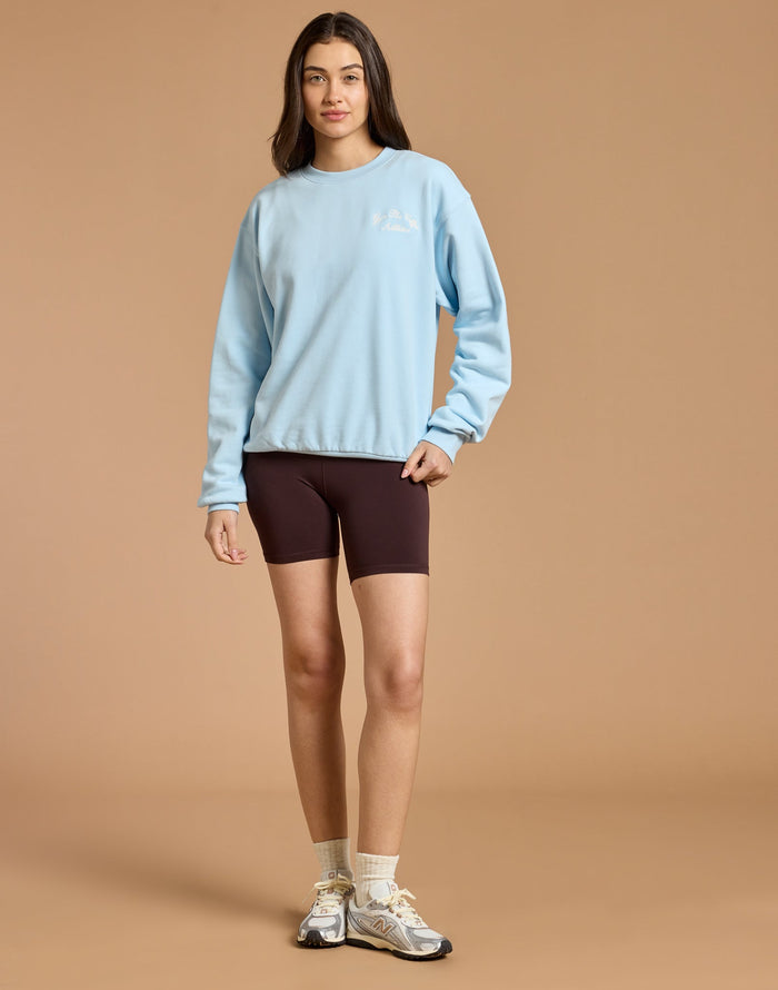 Daily Relaxed Fit Crew in Baby Blue
