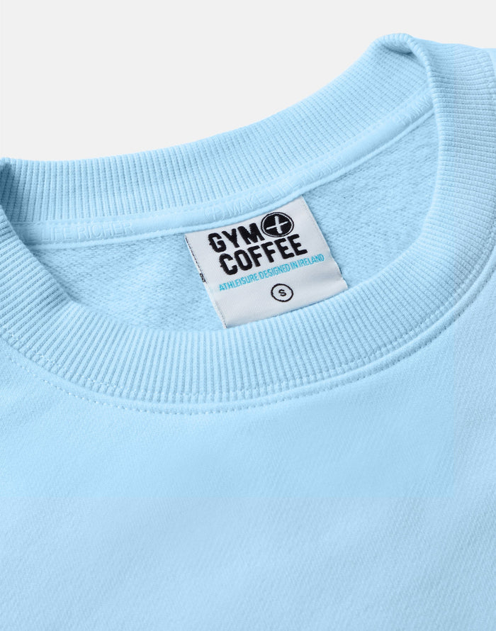 Daily Relaxed Fit Crew in Baby Blue