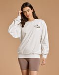 Daily Relaxed Fit Crew in Warm White