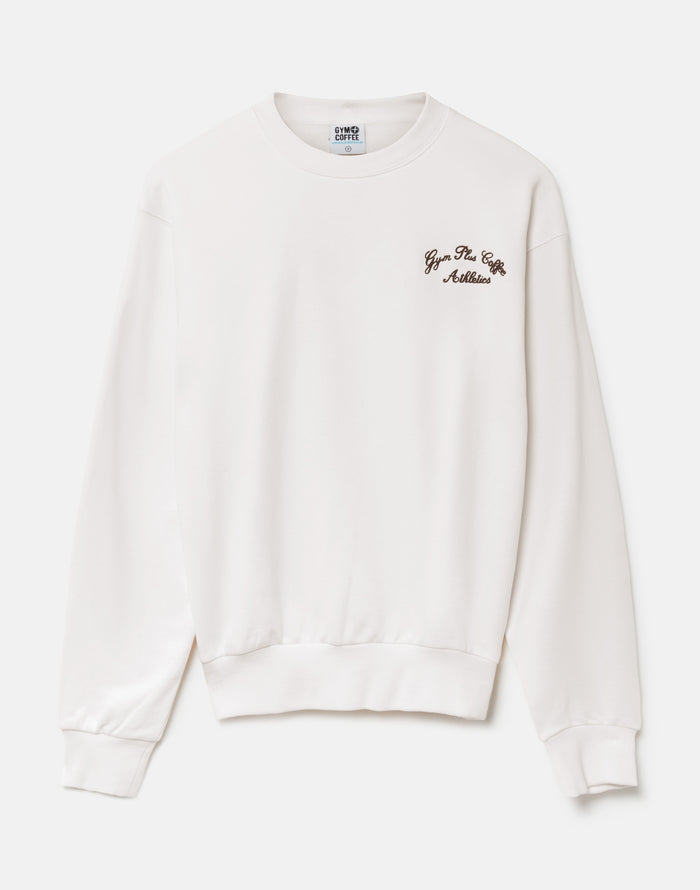 Daily Relaxed Fit Crew in Warm White