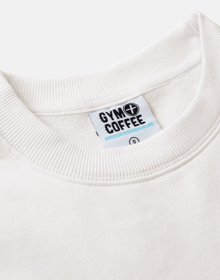 Daily Relaxed Fit Crew in Warm White