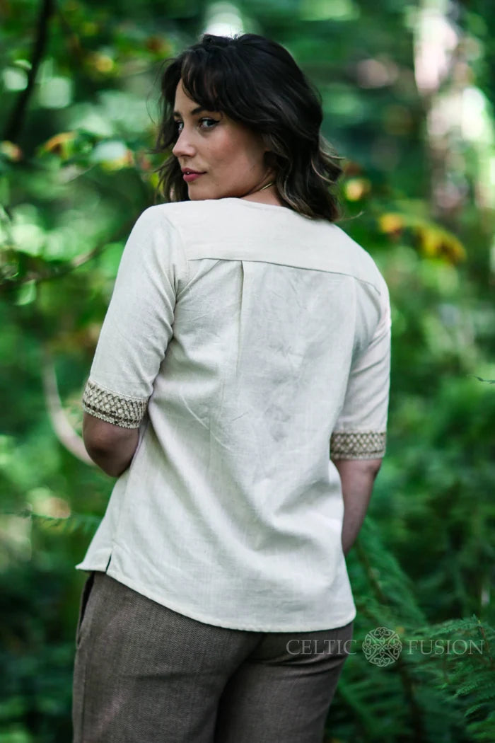 Celtic Fusion Design, Irish-designed folklore-inspired clothing created with a focus on sustainability, natural textures, and