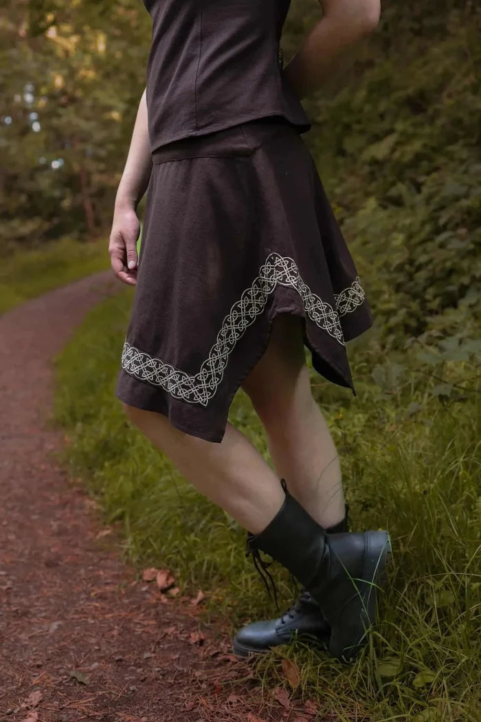 Celtic Fusion Design, Irish-designed folklore-inspired clothing created with a focus on sustainability, natural textures, and