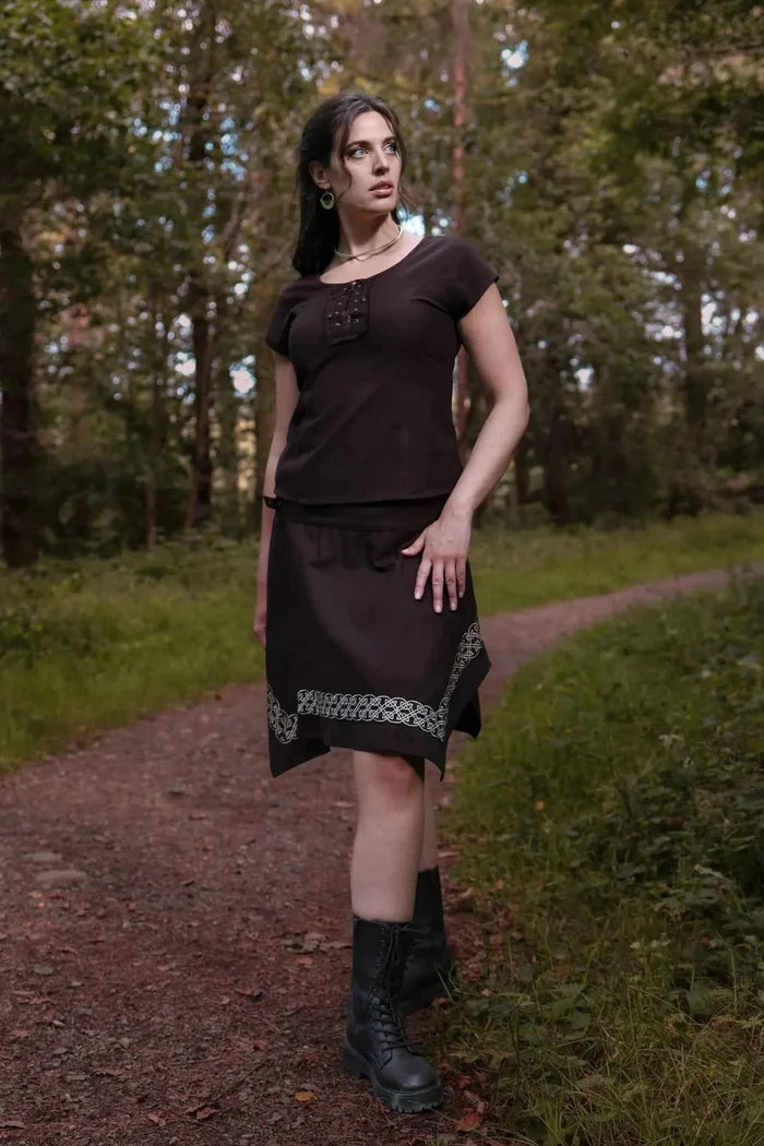 Celtic Fusion Design, Irish-designed folklore-inspired clothing created with a focus on sustainability, natural textures, and