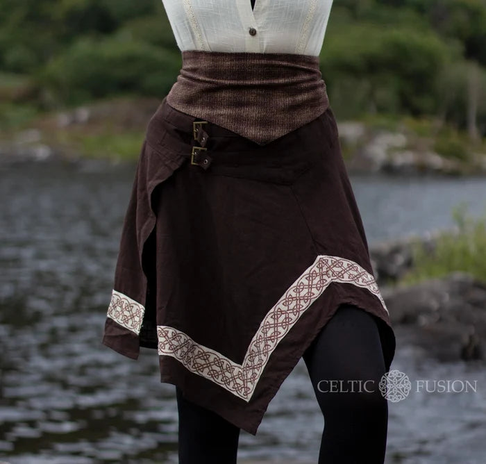 Celtic Fusion Design, Irish-designed folklore-inspired clothing created with a focus on sustainability, natural textures, and