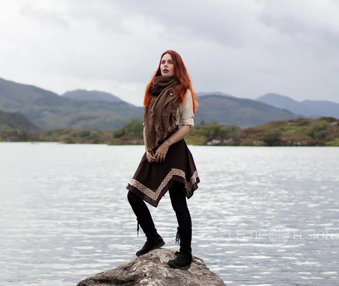 Celtic Fusion Design, Irish-designed folklore-inspired clothing created with a focus on sustainability, natural textures, and