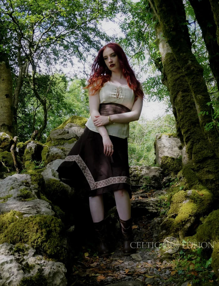Celtic Fusion Design, Irish-designed folklore-inspired clothing created with a focus on sustainability, natural textures, and