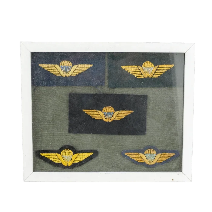 Danish Army Parachute Qualification Wings Display Board - Danish Surplus - Flags, Badges & Insignia