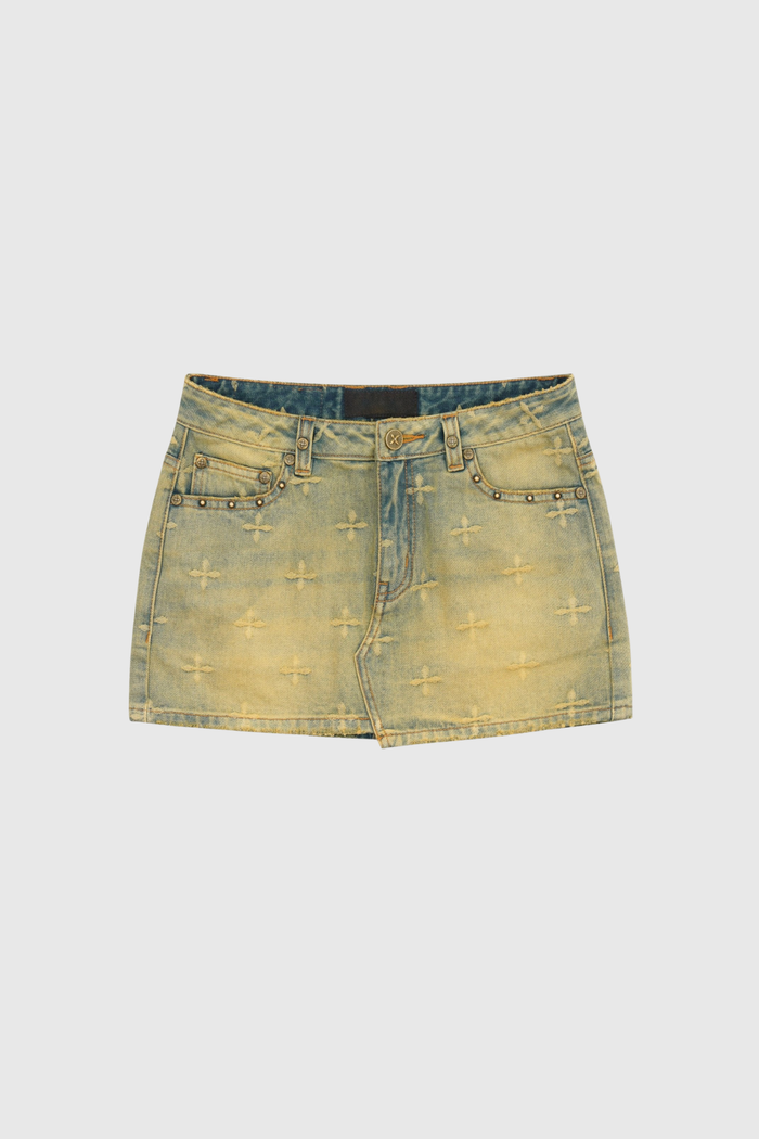 Dauid Print Hayley Denim Skirt Set