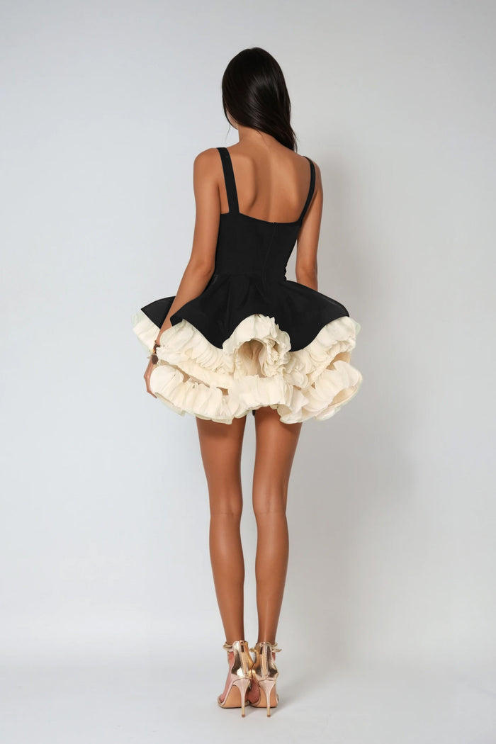 Davorka Sleeveless Puffy Mini Dress