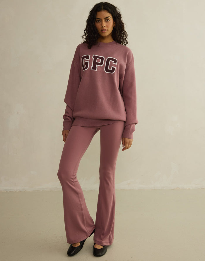 Day Kind Flare Legging in Terra Rose