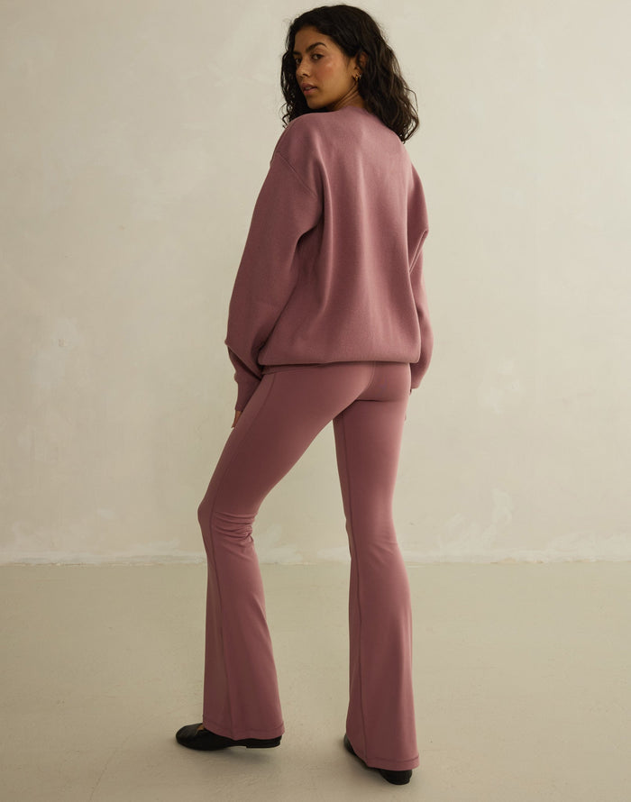 Day Kind Flare Legging in Terra Rose