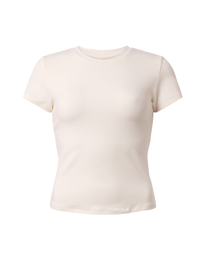 Day Kind Tee in Warm White
