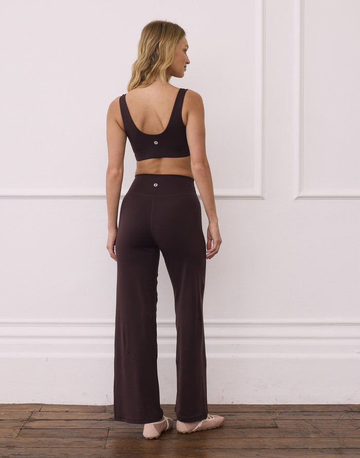 Day Kind Twist Bra in Mocha Bean
