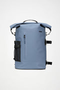 RAINS Deepwater Rolltop Rucksack Large Blue Dusk 31L H46 x D16 x W32 cm Backpack