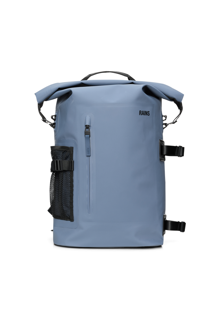 RAINS Deepwater Rolltop Rucksack Large Blue Dusk 31L H46 x D16 x W32 cm Backpack