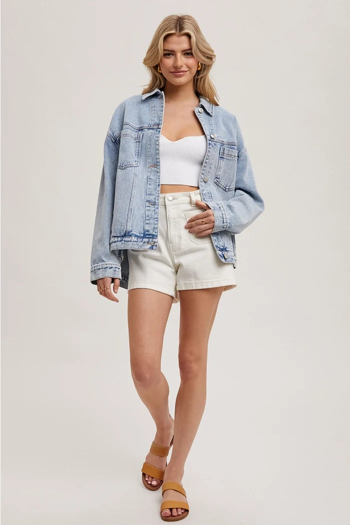 Denim Oversized Jacket