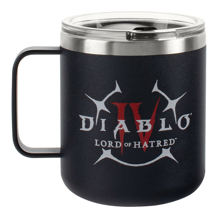 Diablo IV: Lord of Hatred 12oz Stainless Steel Mug - Back View