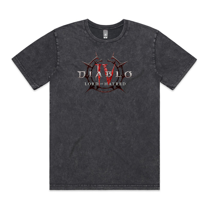 Diablo IV: Lord of Hatred Logo Black T-Shirt - Front View