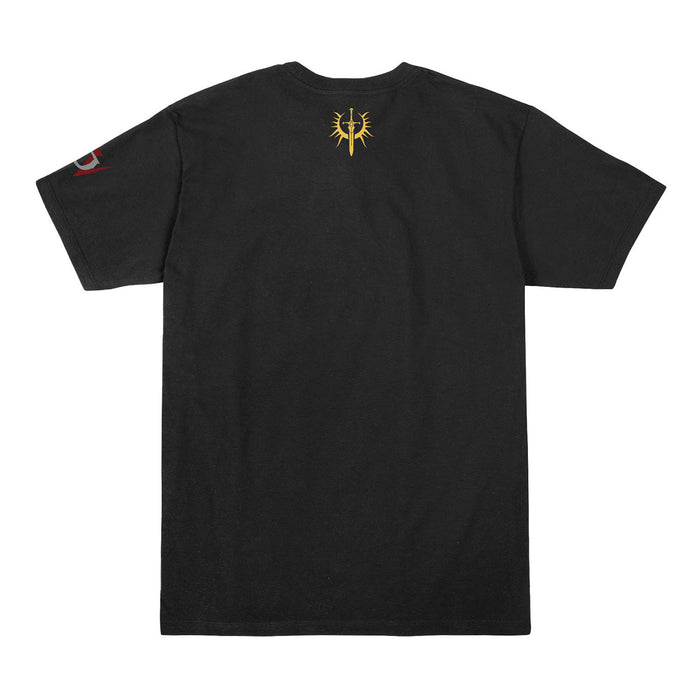 Diablo IV: Lord of Hatred Paladin Black T-Shirt - Back View