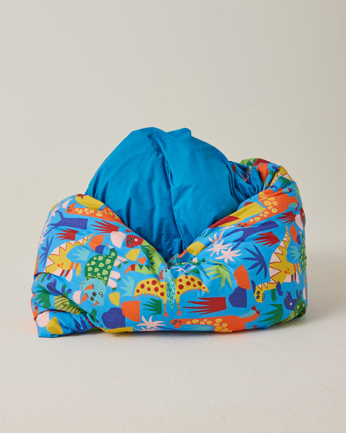 Dinosaur Roar Organic Cotton Quilt Cover