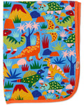 Dinosaur Roar Organic Cotton Snuggle Blanket