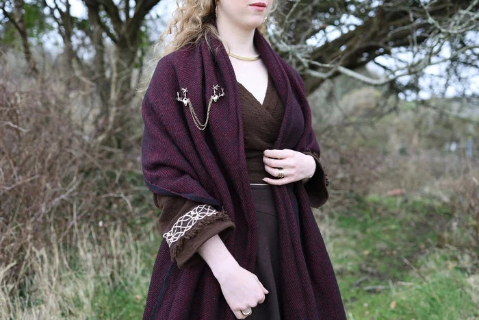 Celtic Fusion Design, Irish-designed folklore-inspired clothing created with a focus on sustainability, natural textures, and