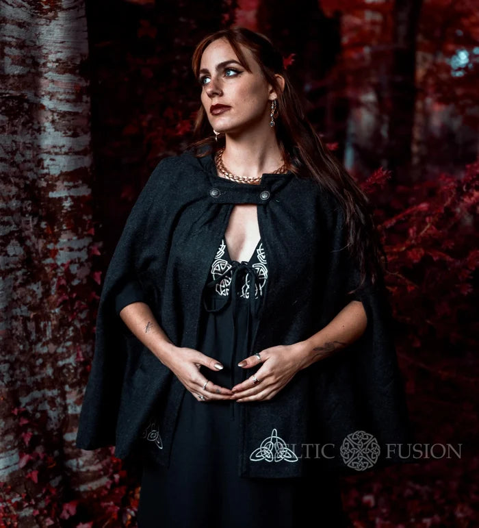 Celtic Fusion Design, Irish-designed folklore-inspired clothing created with a focus on sustainability, natural textures, and