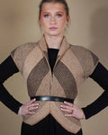 Duet vest by Hanne Falkenberg, No 20 knitting kit Knitting kits Hanne Falkenberg