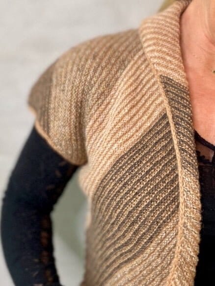 Duet vest by Hanne Falkenberg, knitting pattern