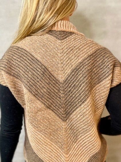 Duet vest by Hanne Falkenberg, knitting pattern