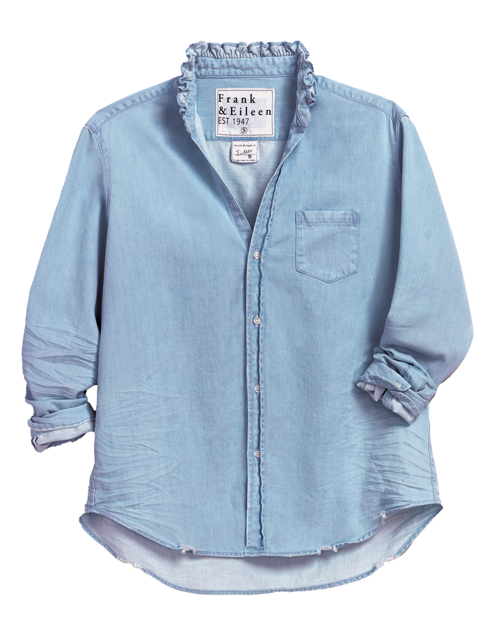 EILEEN RUFFLE Classic Blue Wash, Famous Denim