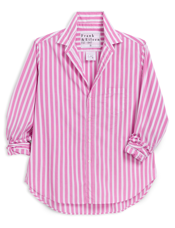EILEEN Wide Pink Stripe, Italian Superluxe