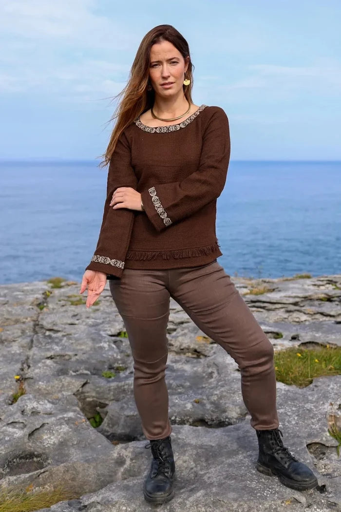 Celtic Fusion Design, Irish-designed folklore-inspired clothing created with a focus on sustainability, natural textures, and