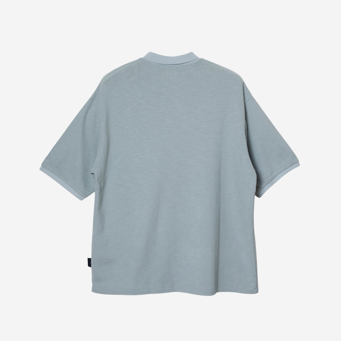 EMB POLO SHIRT - SLATE BLUE