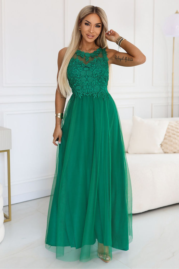 Long dress model 227719 Numoco