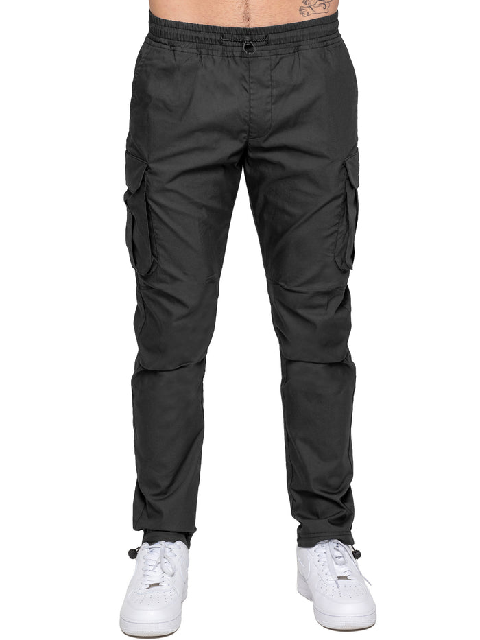 Enzo | Mens Tapered Cargo Pants