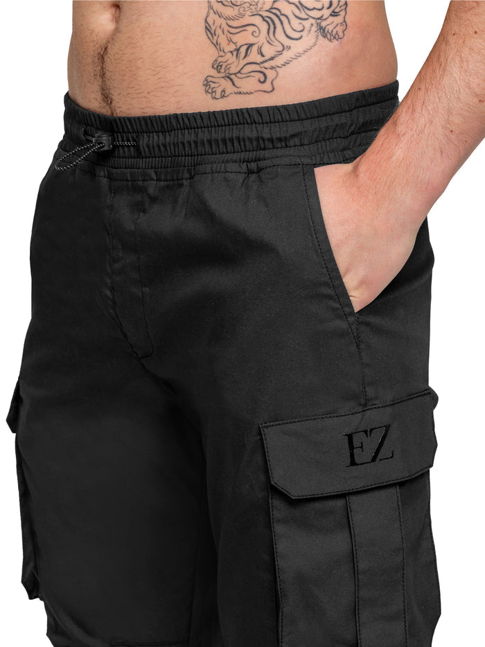 Enzo | Mens Tapered Cargo Pants