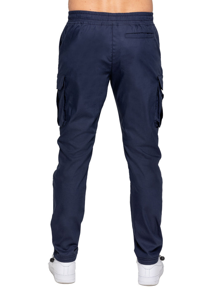 Enzo | Mens Tapered Cargo Pants