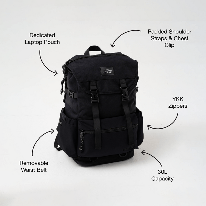Escapade™ Backpack Expedition Black