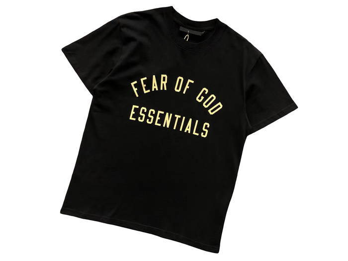 Fear Of God Essentials Circle Tee Black