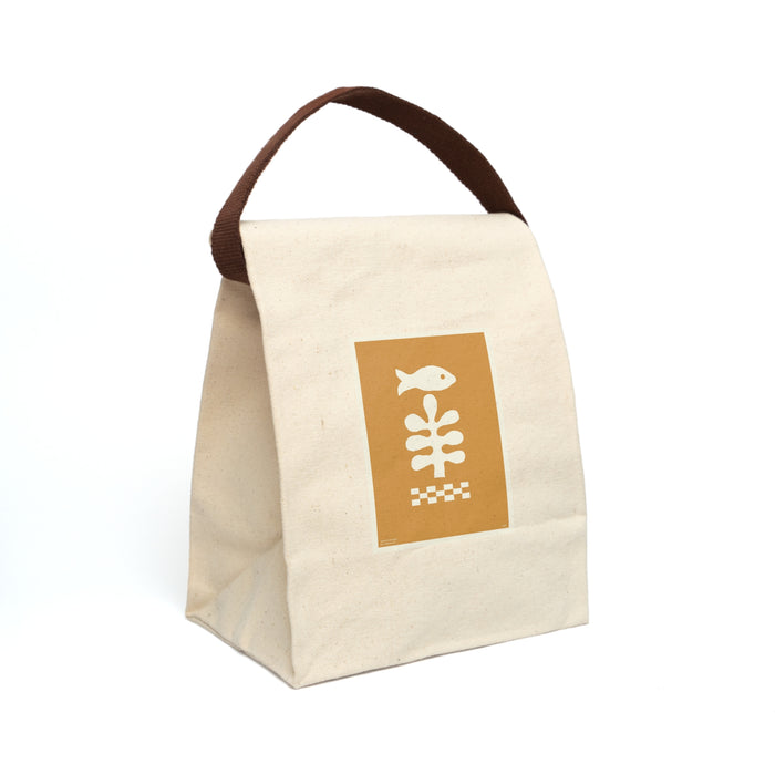 Fish Sticks Canvas Lunch Bag