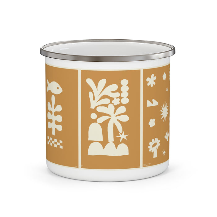 Fish Sticks Collection Enamel Camping Mug