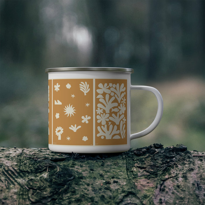 Fish Sticks Collection Enamel Camping Mug